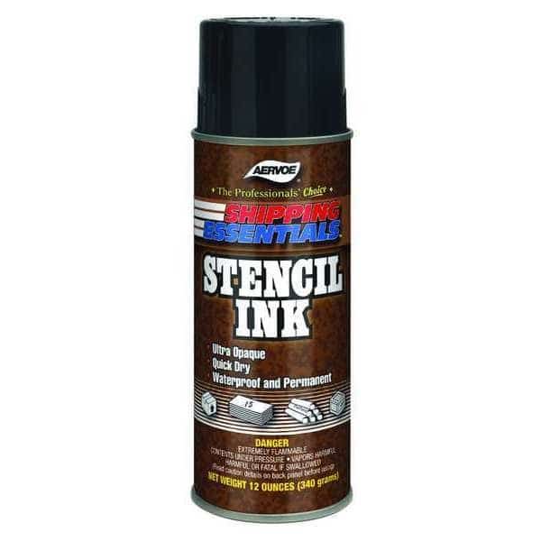 Stencil Ink, 16oz., Red