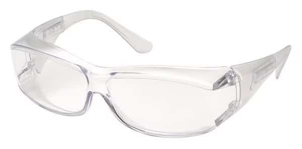 OVR-Spec III, Safety Glasses Anti-Scratch, Clear Lens, Full-Frame, OTG