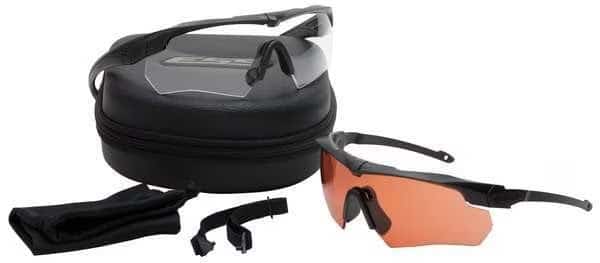 Crossbow Suppressor, Safety Glasses Anti-Fog &  Anti-Scratch, Clear Lens, Half-Frame, Wraparound