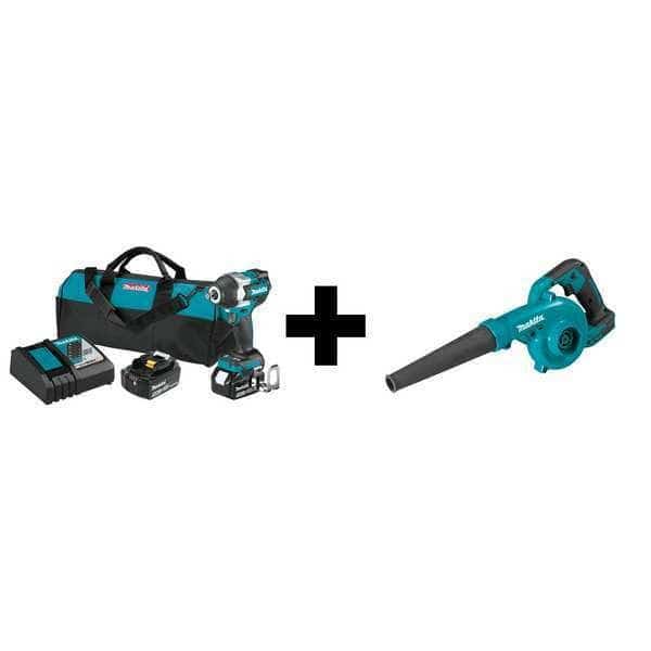 LXT BL 1/2" Impact Wrench Kit, 18V