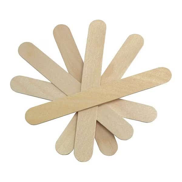 Tongue Blades, 6"L, Wood, PK100