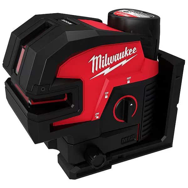 M12 Green Cross Line & 4-Points Laser Kit, Milwaukee Tool, Mfr#: 3624-21