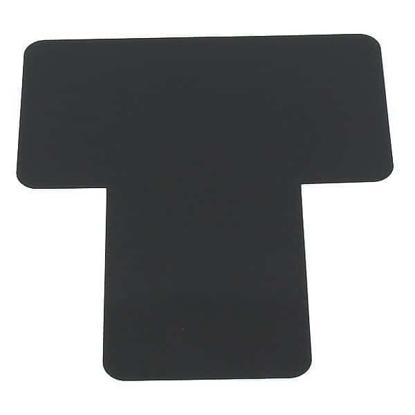 T Symbol, 6", Black, PK20