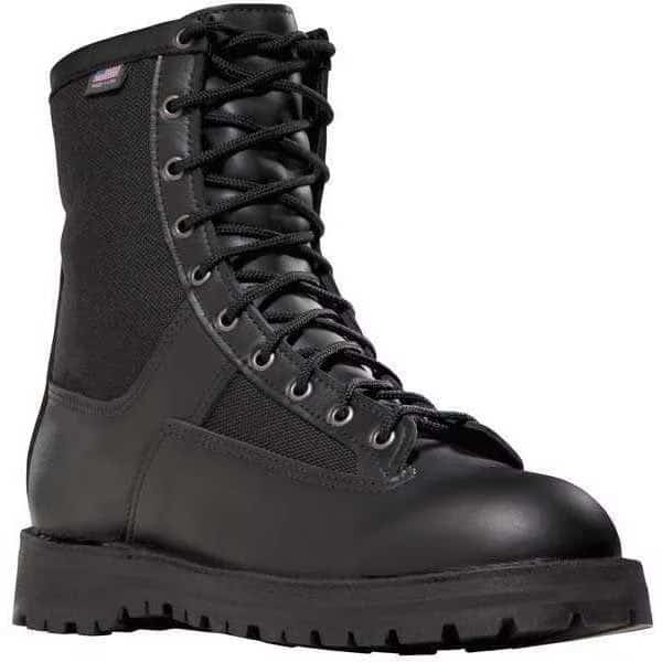 Acadia, Work Boot, 11 B, 8 in Height, Black