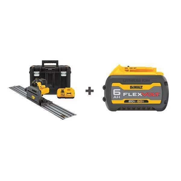 Cordless Track Saw Kit, 6-1/2 in Blade