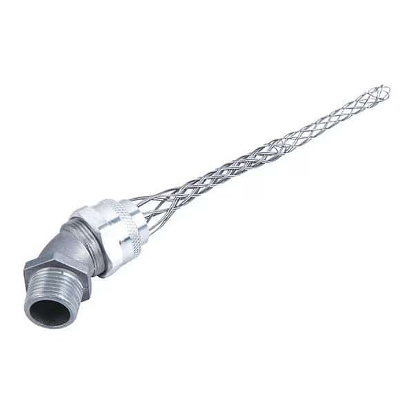 Cord Grip, 45 deg., 1", .568-.688, Mesh, REMKE, Mfr# RSR-45311-E