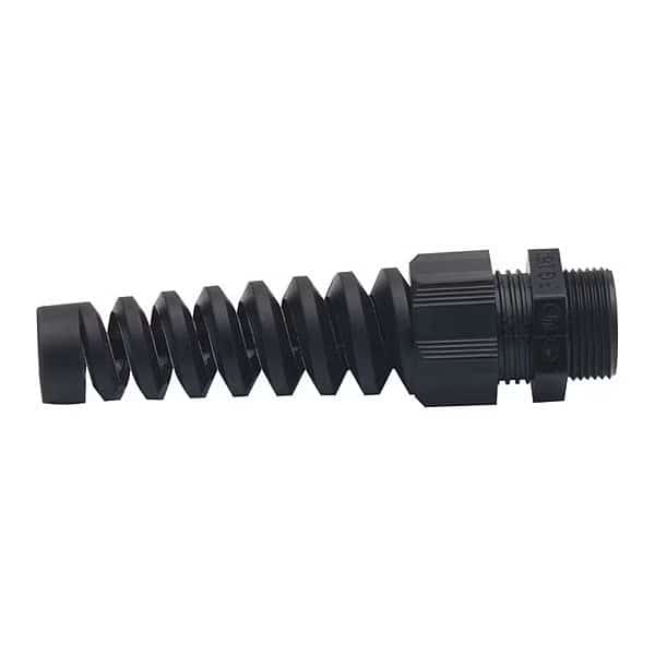 Cord Grip, Spiral, Blk, .51-.71, PG21