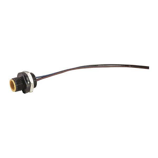 Receptacle,D Key,F,3 Pole,Back Panel Mt, Mfr#: 203W0010N, REMKE