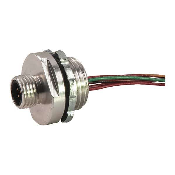 Receptacle, Dual Key, M, 3 Pole, 1, 1/2" NPT
