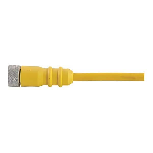 Cordset, Dual Key, TPE, Male, 3 Pole, 6 ft.