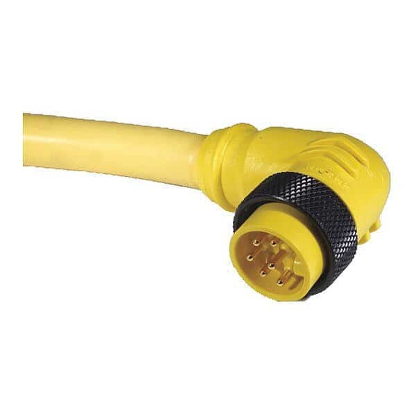 Cordset, MiniPVC, Male, 5 Pole, 12 ft., REMKE, Mfr# 105B0120AP