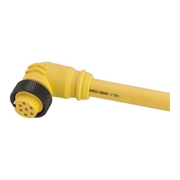 Cordset, Mini, PVC, Female, 6 Pole, 6 ft., REMKE, Mfr# 106BC0060AP