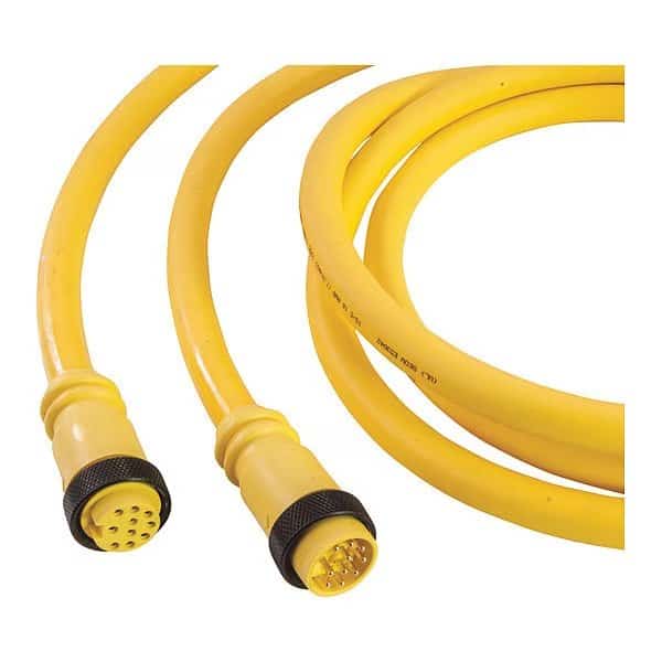 Cordset, Mini, PVC, M/Fem, 9 Pole, 20 ft.