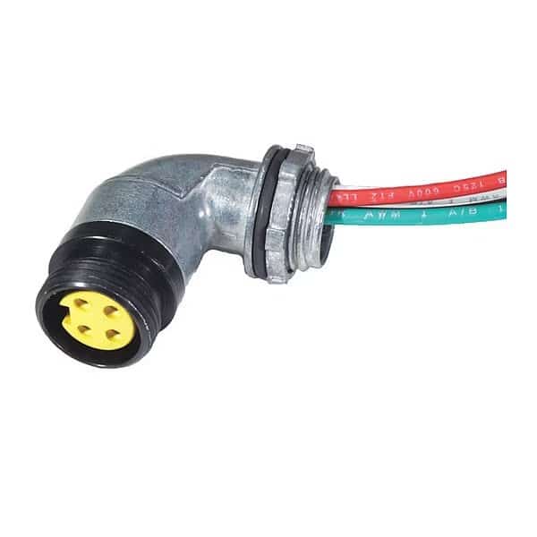 Receptacle, MiniFemale, 4 Pole, 1 ft., Remke, Mfr#: 104V0010M