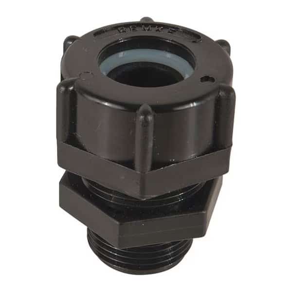 Cord Grip, Valox, 1/2" NPT, .188-.250, REMKE, Mfr# RSPV-104