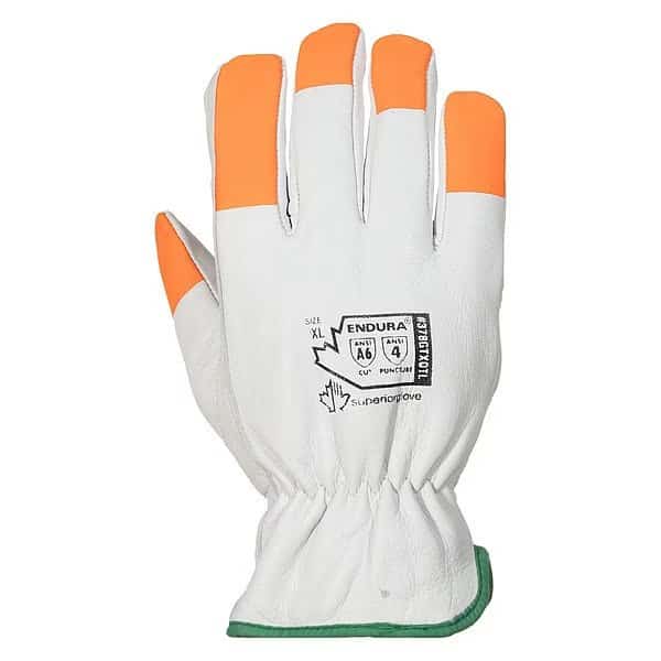 Leather Gloves, Cut Level A6 , 2XL ( 11 ) 1 PR