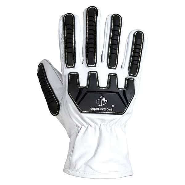 Leather Gloves, Cut Level A5 , M (8) 1 PR