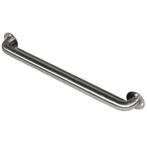 Ligature Resistant Ligature Resistant Grab Bar, 24" L, Stainless Steel, Stainless steel