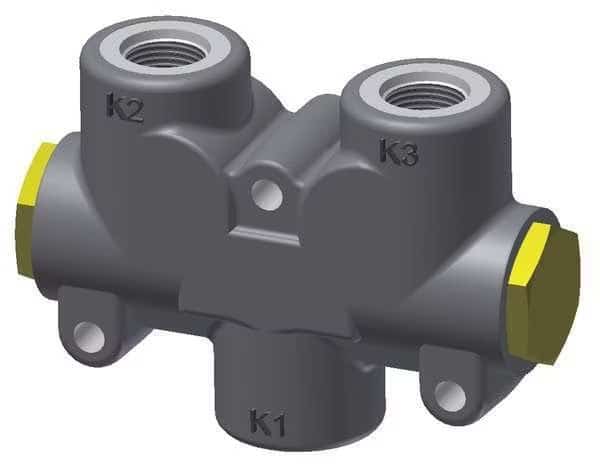 Hydraulic Flow Divider, 1-1/16"-12 In