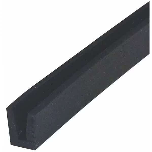 Neoprene Rubber, 10' Length, 3/8" Overall Width