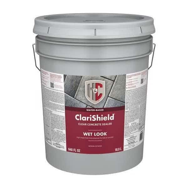 Concrete Dustproofer Floor Sealer, Gloss Finish, Clear, Water Base