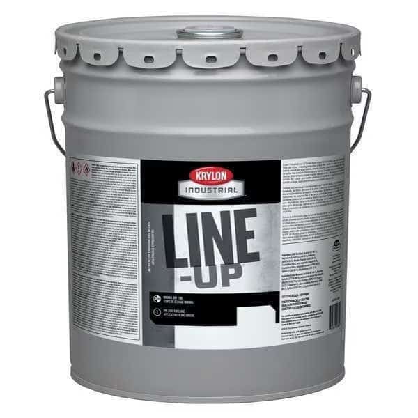Pavement Striping Paint, 5 gal., Parking Lot White, Solvent -Based