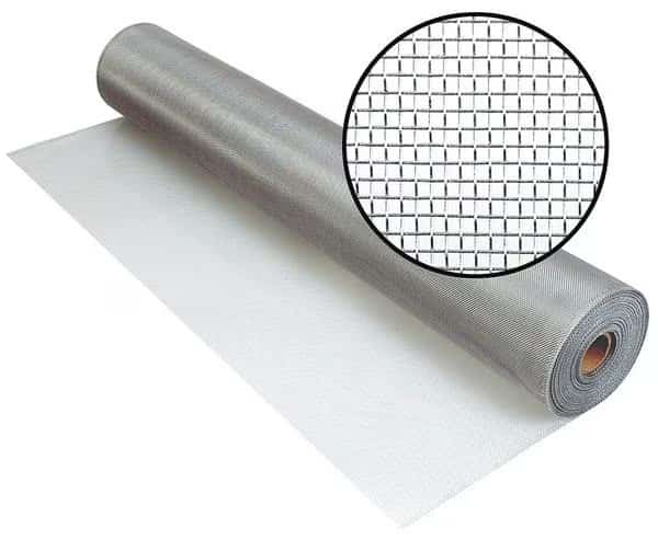 Screen,Aluminum,36 in.x100 ft.,Bright, Mfr#: 3000031, PHIFER