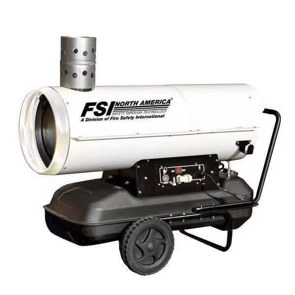 Oil Indirect Fired Air Heater,112,800Btu, Mfr#: F-HVF1101, FSI