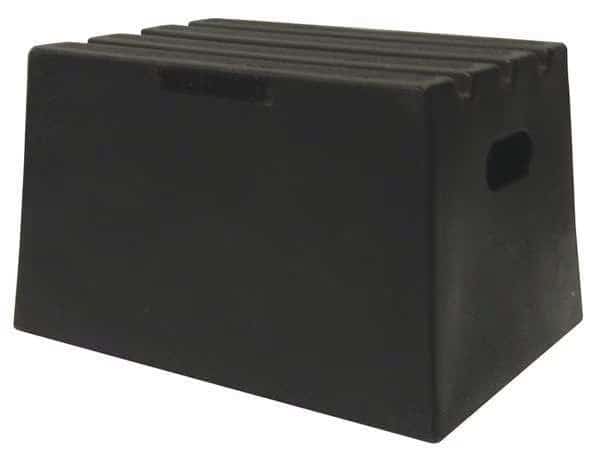 1 Step, Plastic Step Stand, 500 lb. Load Capacity, Black, DPI, Mfr# ST18-01