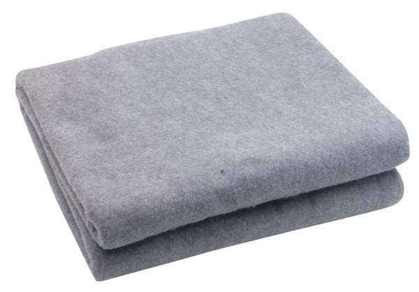 Emergency Blanket, Gray, 60In x 80In, PK25