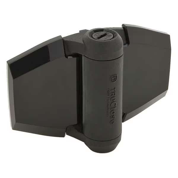 Adjustable Spring Gate Hinge, Matte, PR, TRUCLOSE, Mfr# TCA3S3BT
