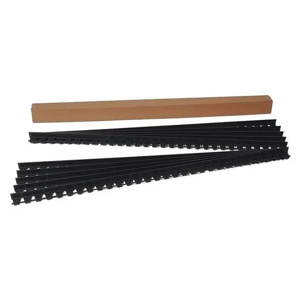 Paver Edging, 60 ft., Black, Plastic