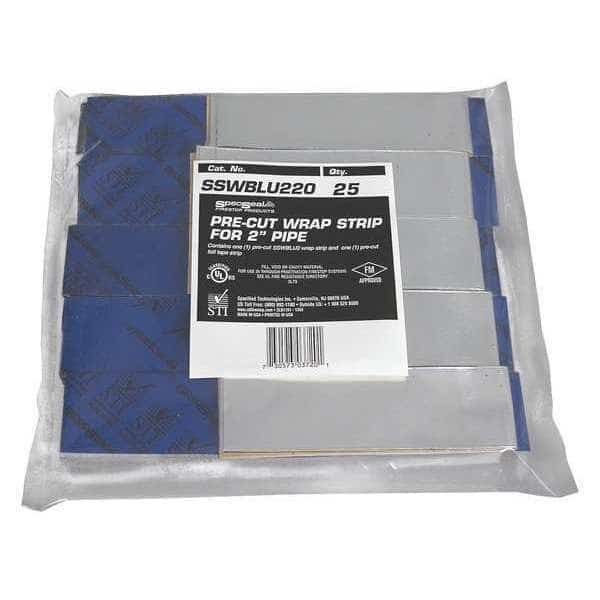 Pre-Cut Wrap Strip For 2 Pipe, Sti, Mfr#: SSWBLU220
