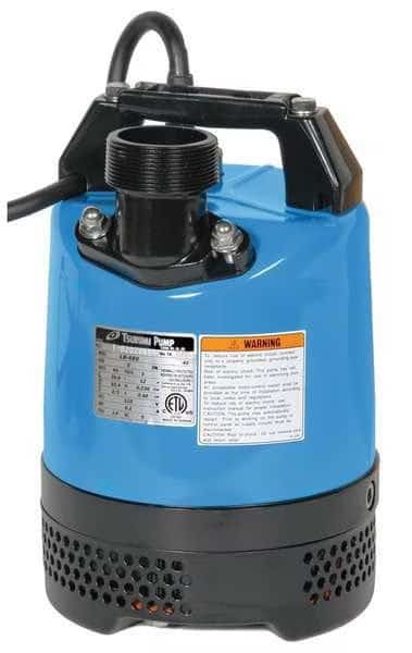 2/3 HP 2" Plug-In Utility Pump 115V No Switch Included, Tsurumi, Mfr#: LB-480-62 (115V)