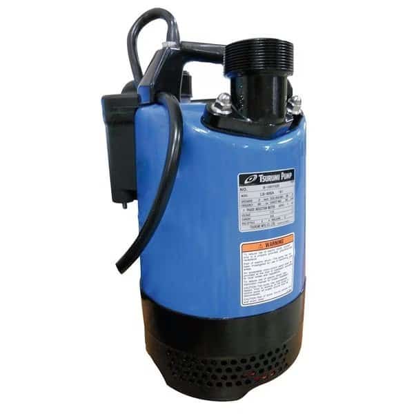 Plug-In Utility Pump, 1 HP, 115VAC, Mfr#: LB-800A, TSURUMI