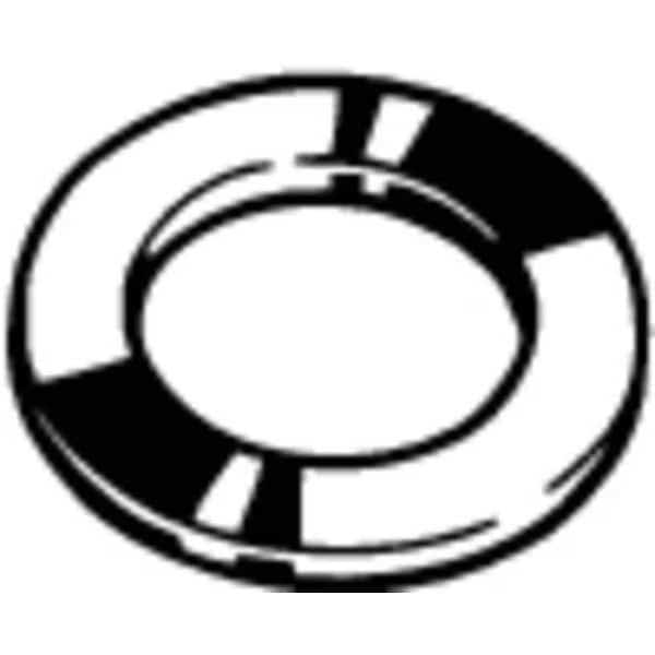 Sealing Washer, Fits Bolt Size M22 Copper, Plain Finish, 25 PK