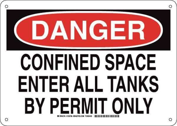 Danger Sign 10X14, 126796