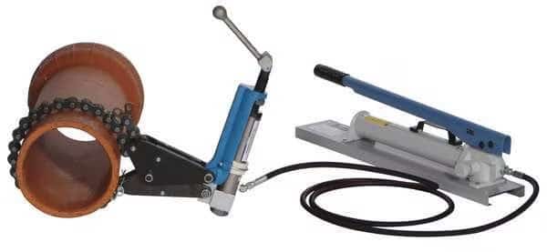 Hydraulic Pipe Cutter, 2 to 15 in Cap