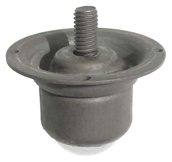 Ball Transfer, Flng/Stud, 1-1/4In Ball Dia