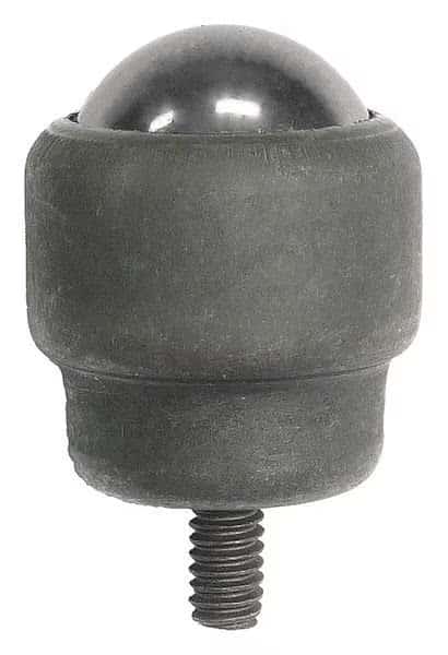 Ball Transfer,Threaded Stud,1" Ball Dia., Mfr#: BT S 1/4-20 1DIA 150 CS/CS, ASHLAND CONVEYOR