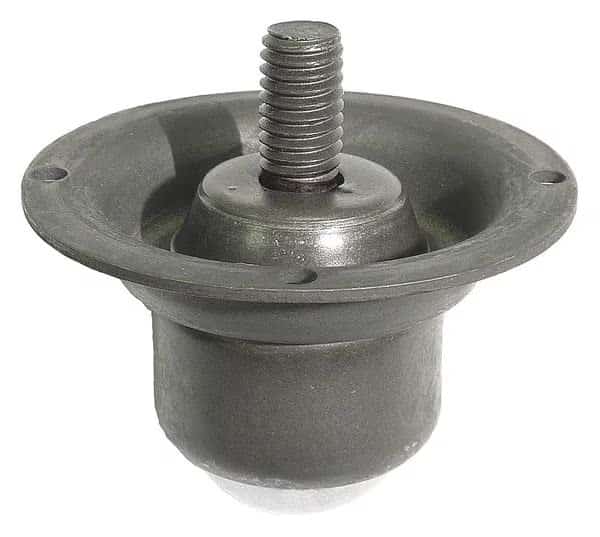 Ball Transfer, Flng/Stud, 1-1/8In Ball Dia