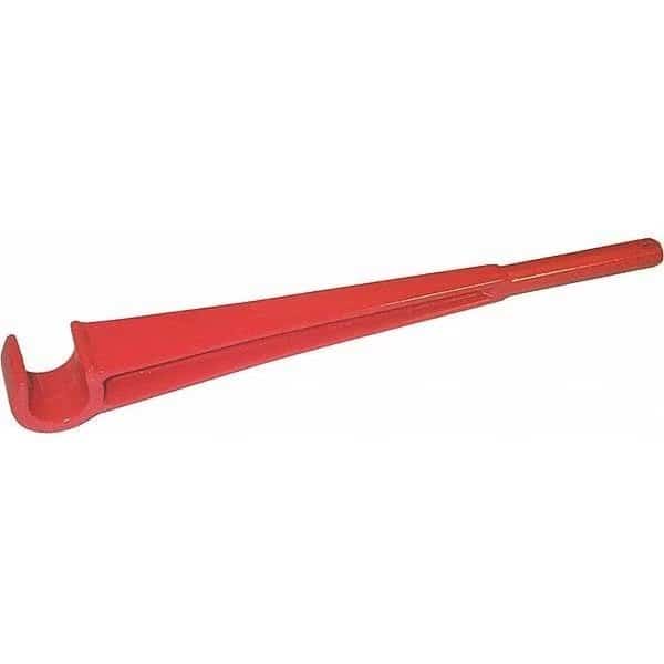 Valve Wheel Wrench, 1-3/8 x 21-3/4 in, Red