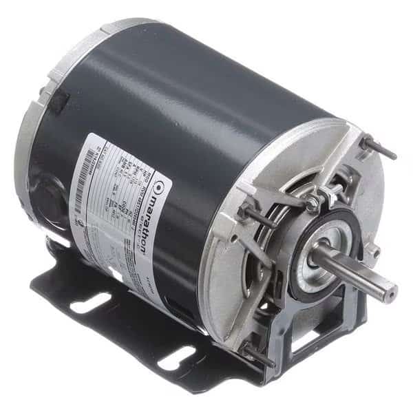 Split-Phase Fan and Blower Motor, 1/4 HP, 48Z Frame, 115V AC Voltage, 1,725 Nameplate RPM