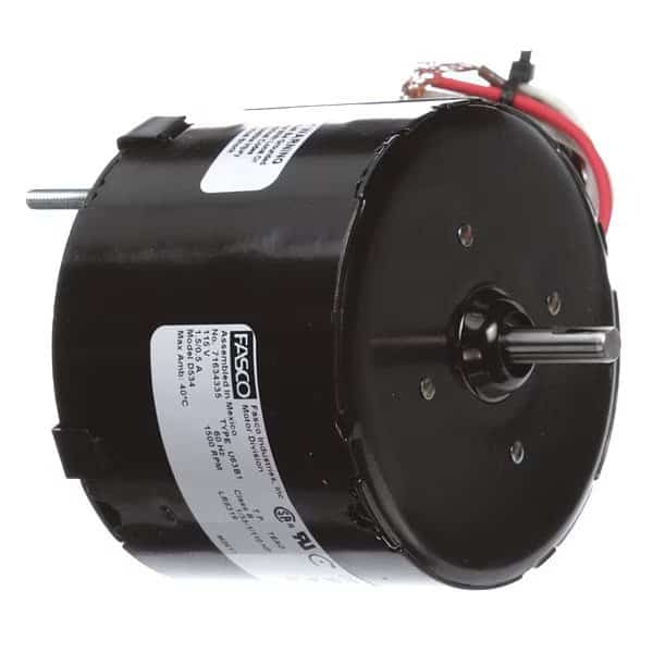 Motor,1/35 to 1/110 HP,1500 rpm,3.3,115V, Mfr#: D534, FASCO