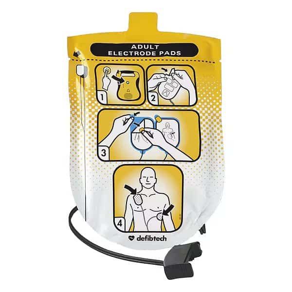 Adult Electrode Pads, 12 In. L, PR