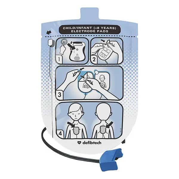 Pediatric Electrode Pads, 12 In. L, PR