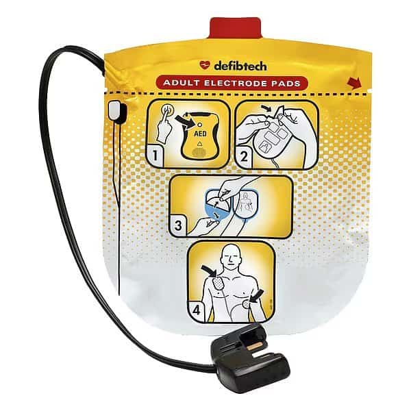 Adult Electrode Pads, 7 In. L, PR