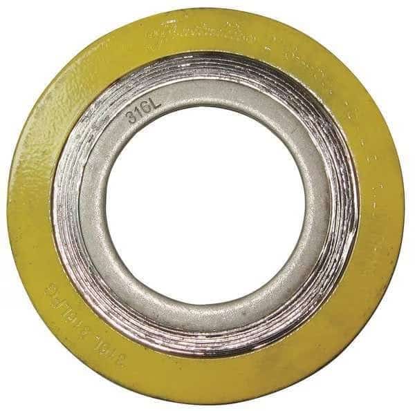 Spiral Wound Metal Gasket, 6 In, 316SS