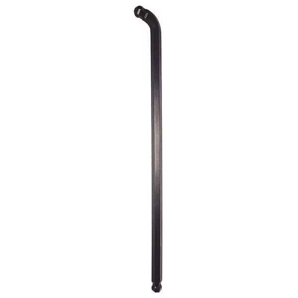 SAE Plain Double-Ball-Hex Key, 7/64" Tip Size, 4 13/32 in Long, 5/16 in Short