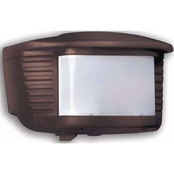 Motion Sensor, 180 Degree, 70 ft, Brz, 3in L